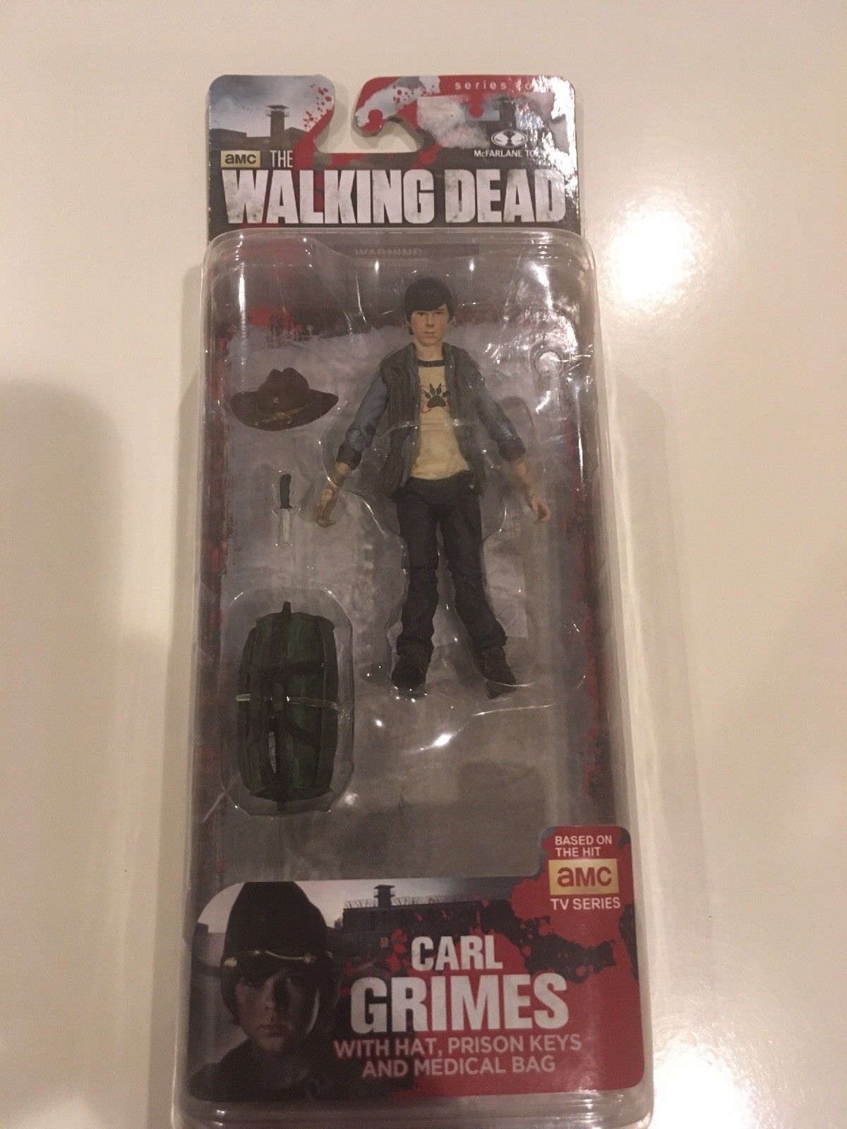 McFarlane Toys The Walking Dead TV Series 4 Carl Grimes Action Figure