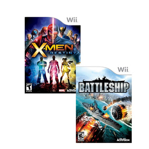 X-MEN DESTINY-battleship two game pack