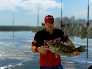 Rapala Pro Bass Fishing with Rod Peripheral - Nintendo Wii