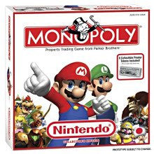 Nintendo Super Mario Brothers Exclusive Collectors Monopoly Set "Gamestop" Exclusive Square Box