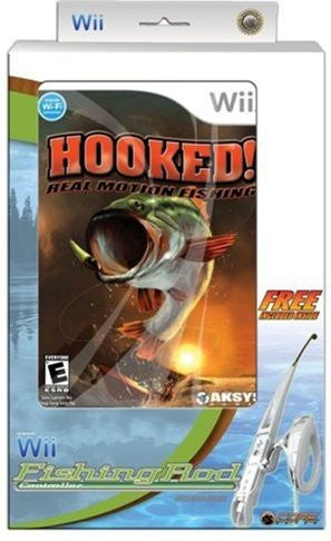 Game comes bundled with fishing pole controller