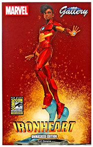 Marvel Gallery Unmasked Ironheart Figure - International Exclusive SDCC 2017 PVC Diorama