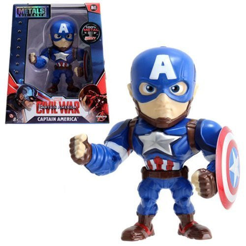 Captain America: Civil War Captain America 4-Inch Die-Cast Metal Action Figure