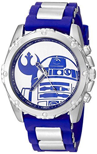 Star Wars Men's RDD1310 Analog Display Analog Quartz Blue Watch