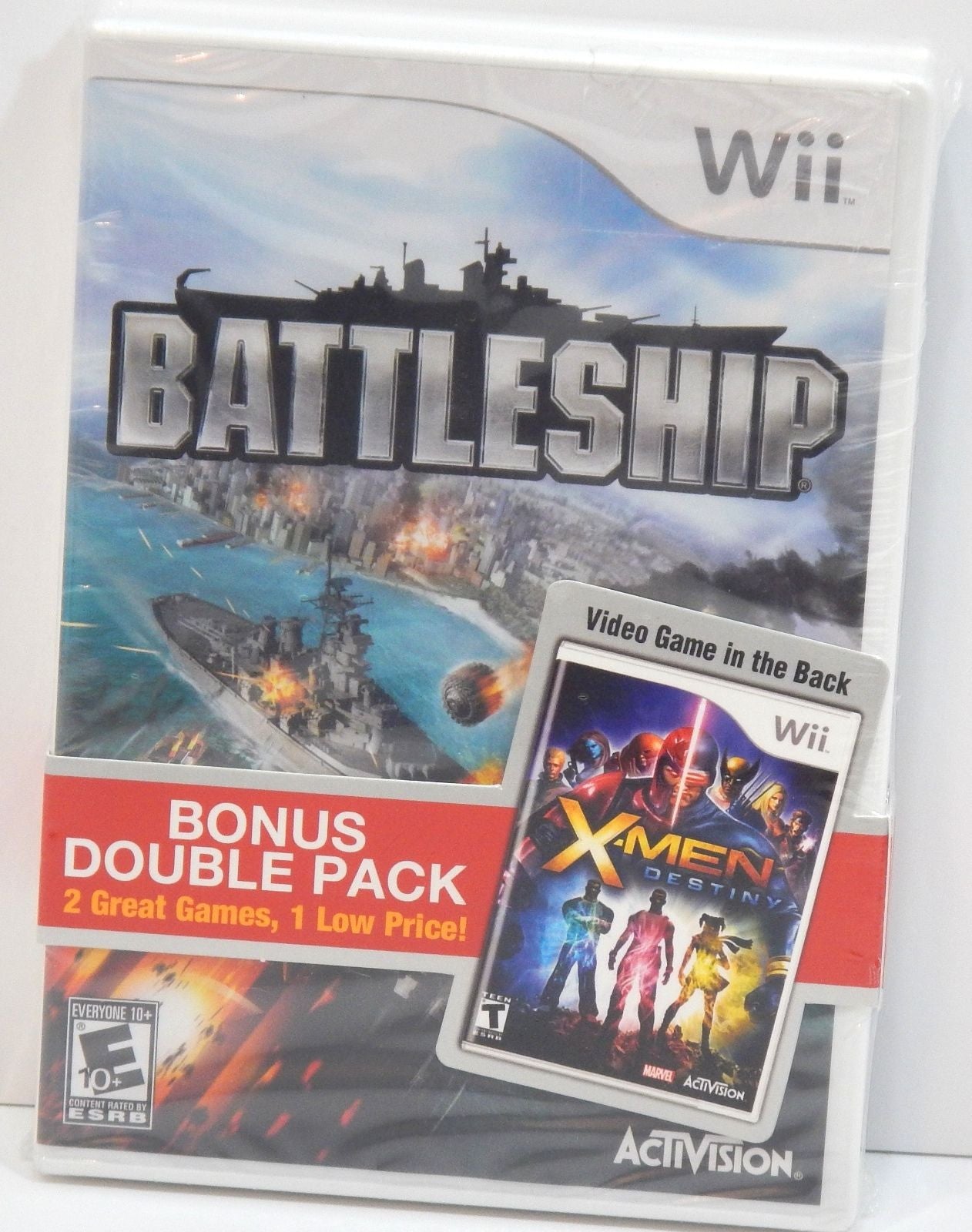 X-MEN DESTINY-battleship two game pack