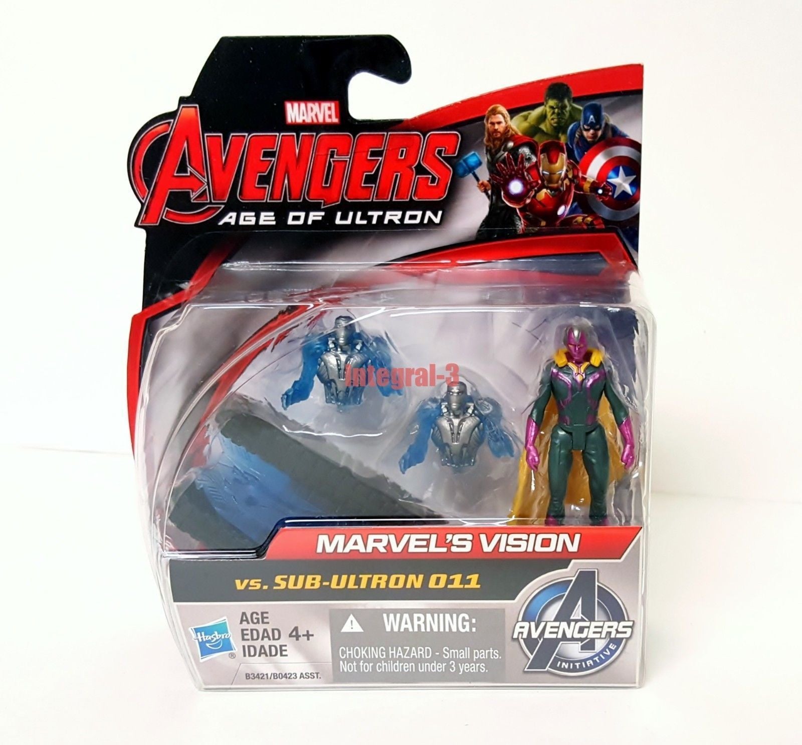 Avengers Vision vs Sub Ultron 011 Action Figure