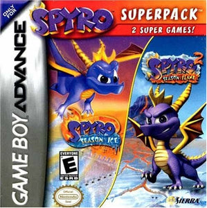 Spyro SuperPack: Spyro Season of Ice & Spyro 2 Season of Flame (Game Boy Advance)