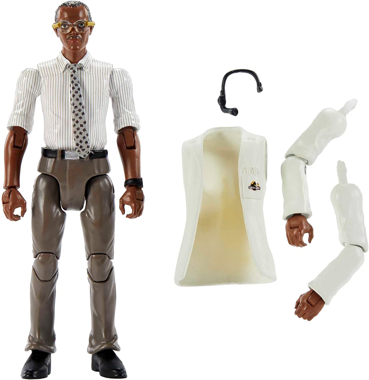 Jurassic World Jurassic Park Hammond Collection Human Action Figure, Ray Arnold with Articulation, 3.75-in Tall