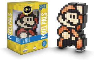 PDP Pixel Pals Nintendo Super Mario Bros 3 Mario Collectible Lighted Figure,