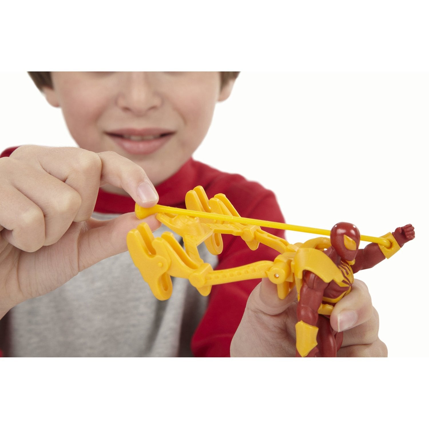 Iron Spider-Man with Web Catapult