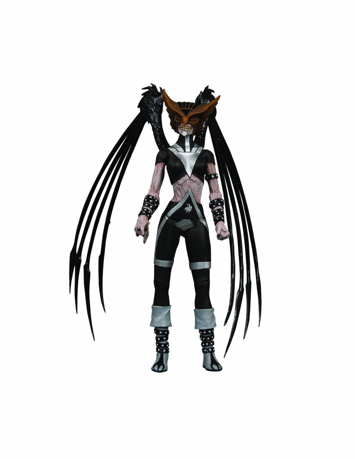 DC Direct Blackest Night: Series 6: Black Lantern Hawkgirl Action Figure