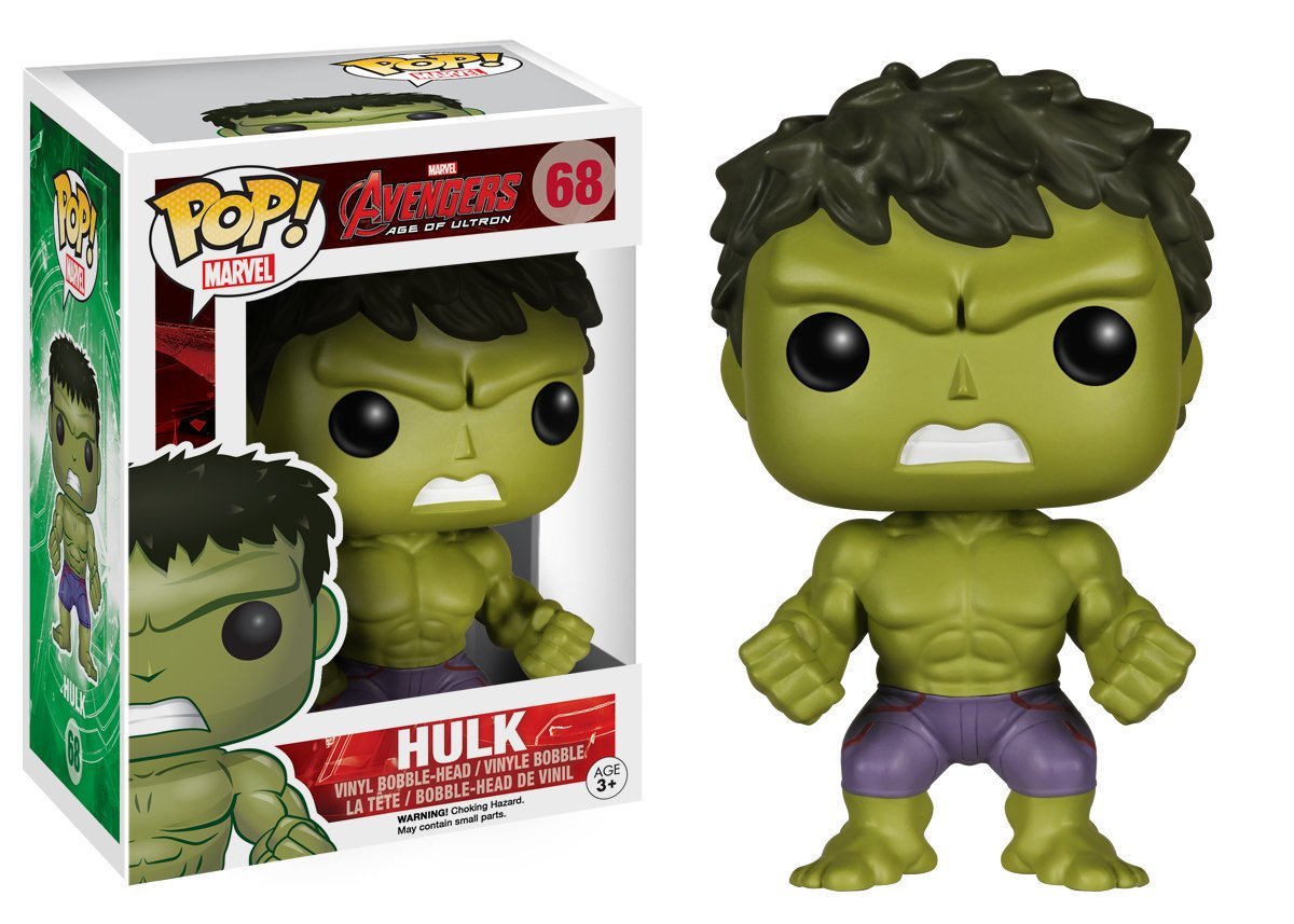 Funko POP Movie: Marvel Avengers 2 Hulk Bobble Head Vinyl Figure