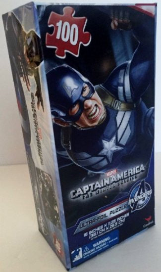Marvel Avengers Captain America Ultra-foil Puzzle - 100 Pieces