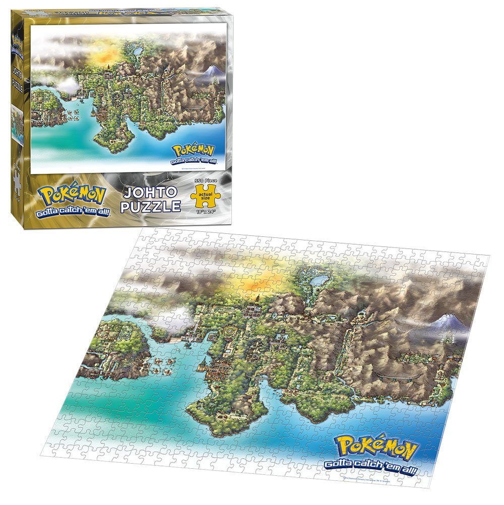 USAopoly Pokemon Johto Puzzle (550 Piece)