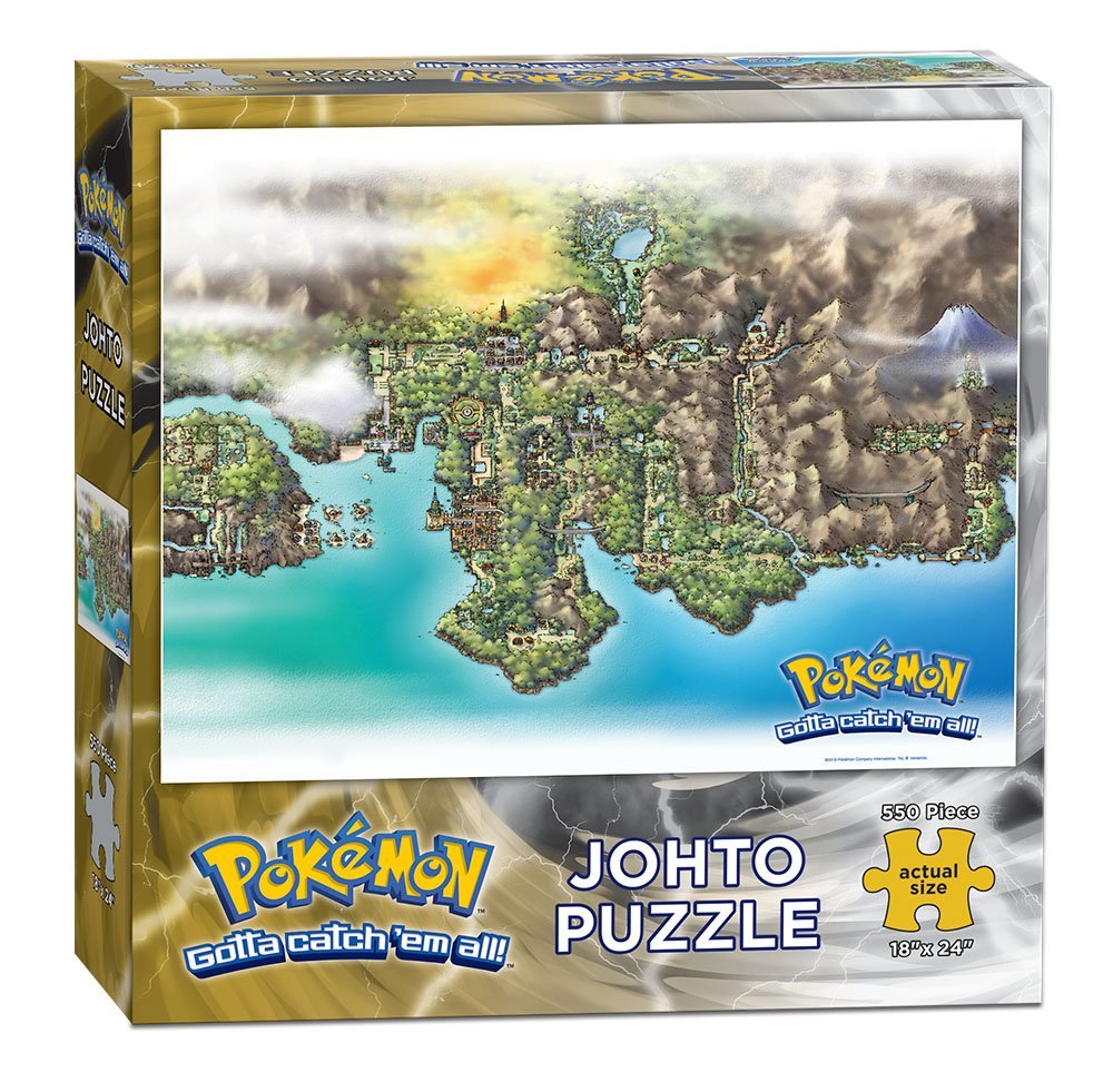 USAopoly Pokemon Johto Puzzle (550 Piece)