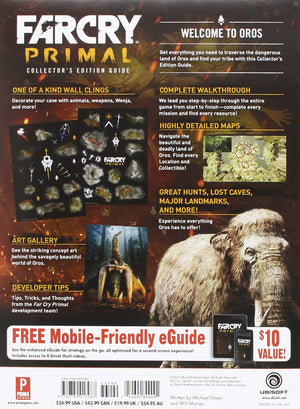 Far Cry Primal Collector's Edition: Prima Official Guide Hardcover