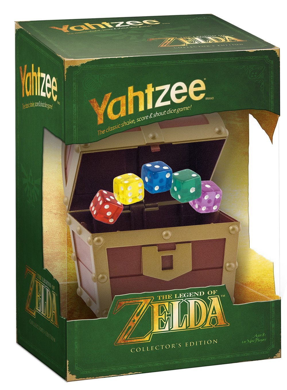 Yahtzee The Legend of Zelda Collector's Edition Game