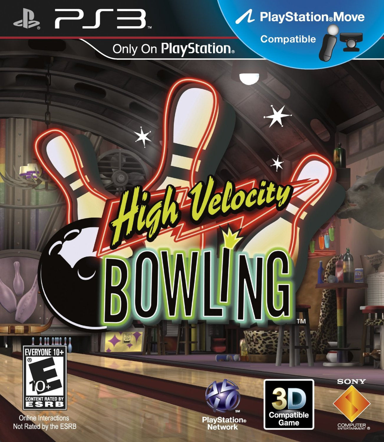 High Velocity Bowling (Motion Control) - Playstation 3