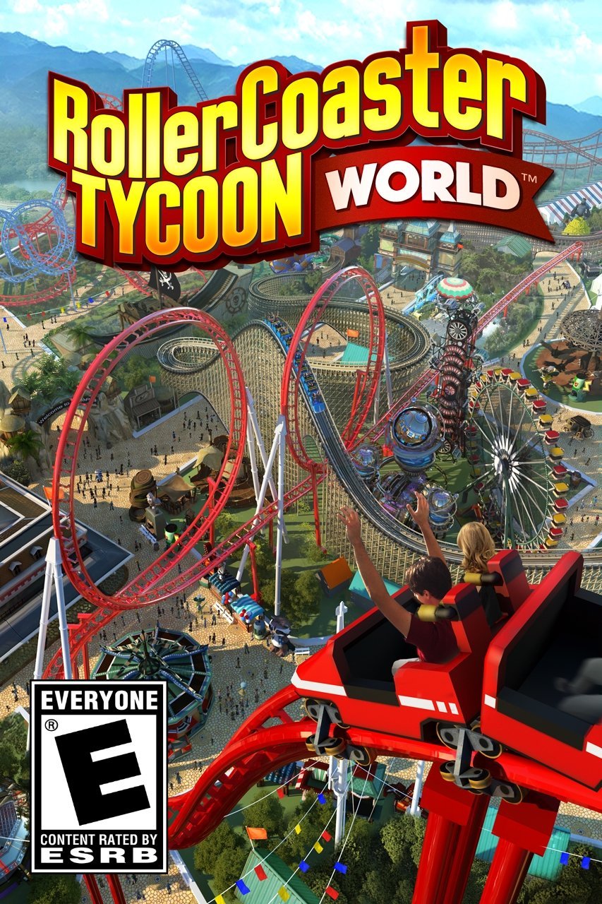RollerCoaster Tycoon World PC DVD