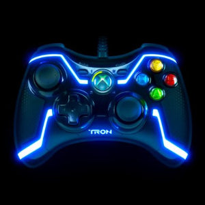 TRON (BLUE) Wired Controller for Xbox 360 Collector's Edition