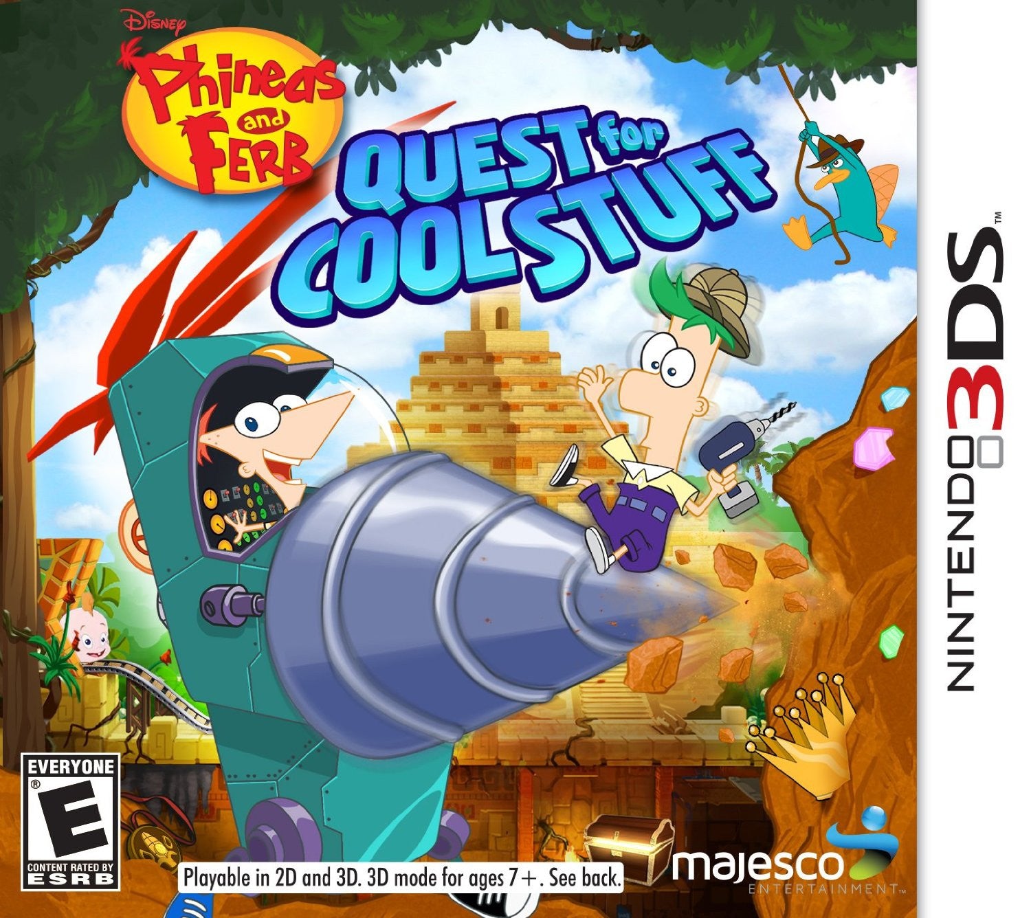Phineas and Ferb: Quest for Cool Stuff - Nintendo 3DS