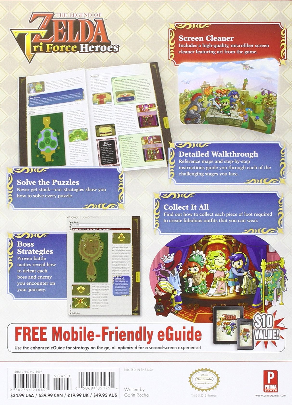 The Legend of Zelda: Tri Force Heroes Collector's Edition Guide