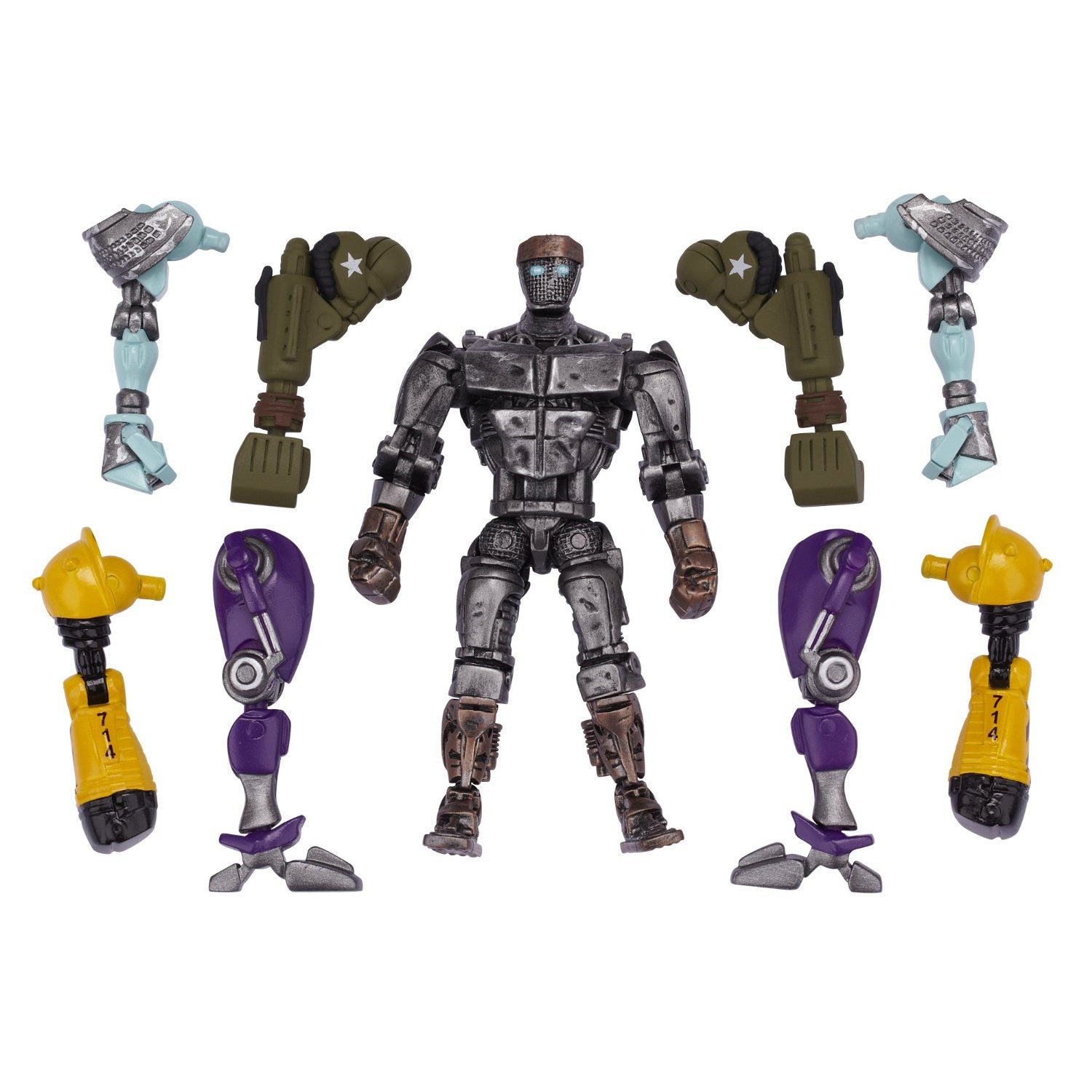 Real Steel Build and Brawl Carrying Case + Atom 5" Basic Figure Set