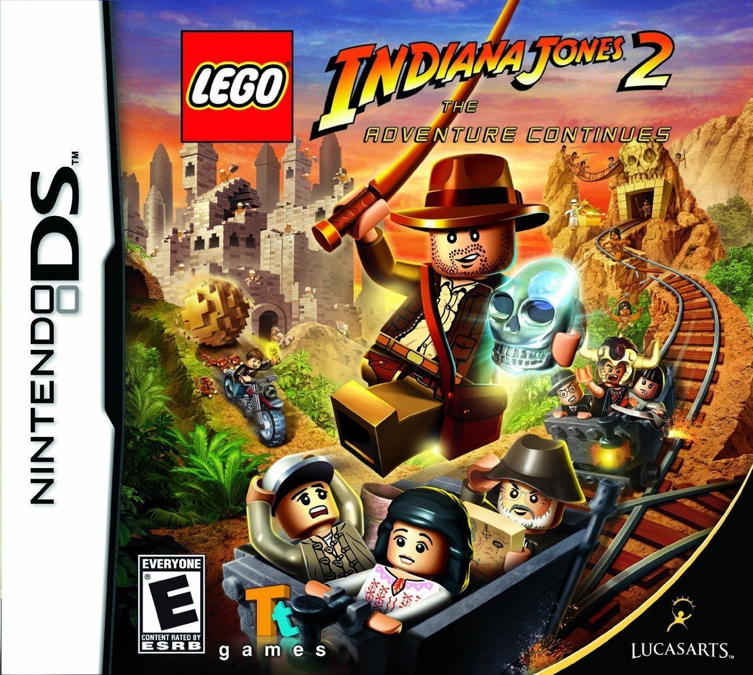Lego Indiana Jones 2: The Adventure Continues - Nintendo DS