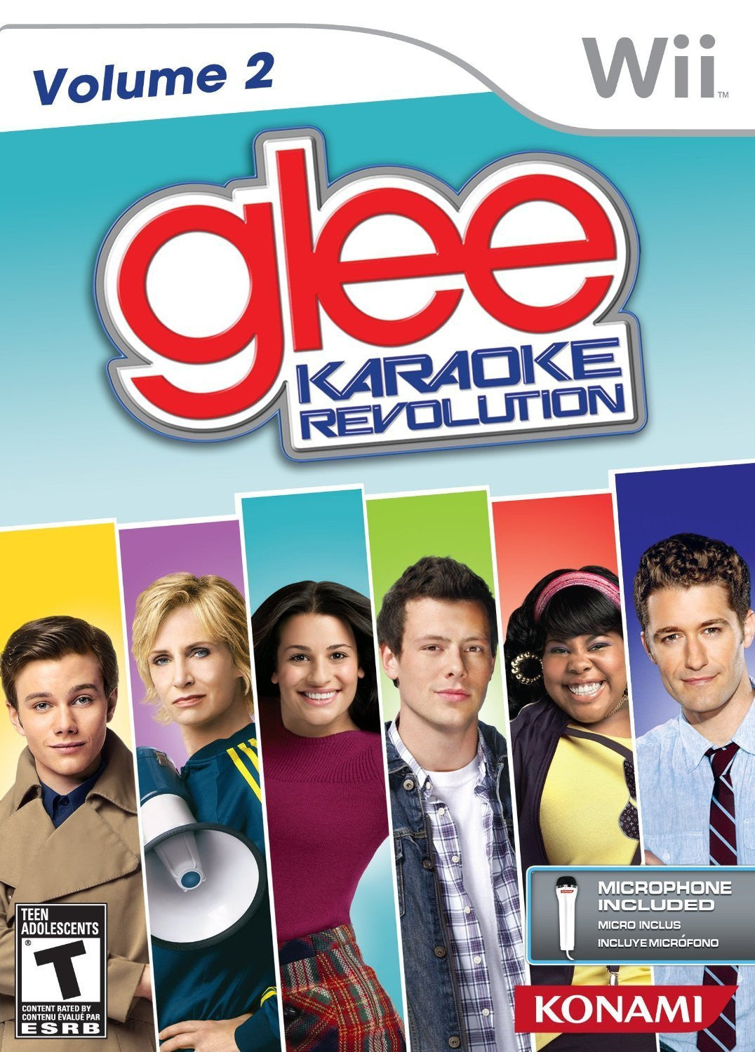 Karaoke Revolution Glee: Volume 2 Bundle - Nintendo Wii