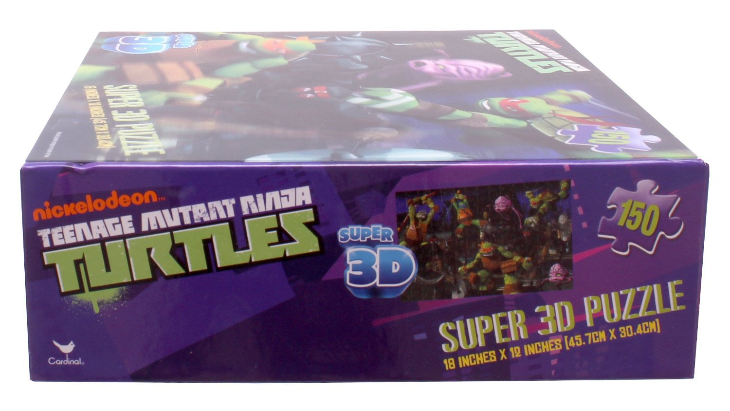 Nickelodeon Teenage Mutant Ninja Turtles Super 3d Puzzle 150 Pieces
