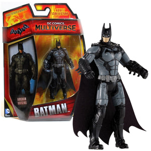 Mattel Year 2014 DC Comics Multiverse "Batman Arkham Origins" Series 4 Inch Tall Action Figure - BATMAN
