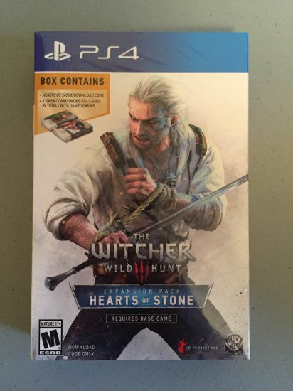 The Witcher 3 Hearts of Stone Limited Edition Expansion with Gwent Decks (Gamestop exclusive)