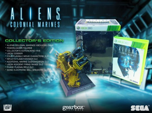 Aliens Colonial Marines Collector's Edition -Xbox 360
