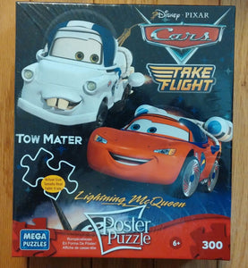 Disney Poster Puzzle - Cars Take Flight