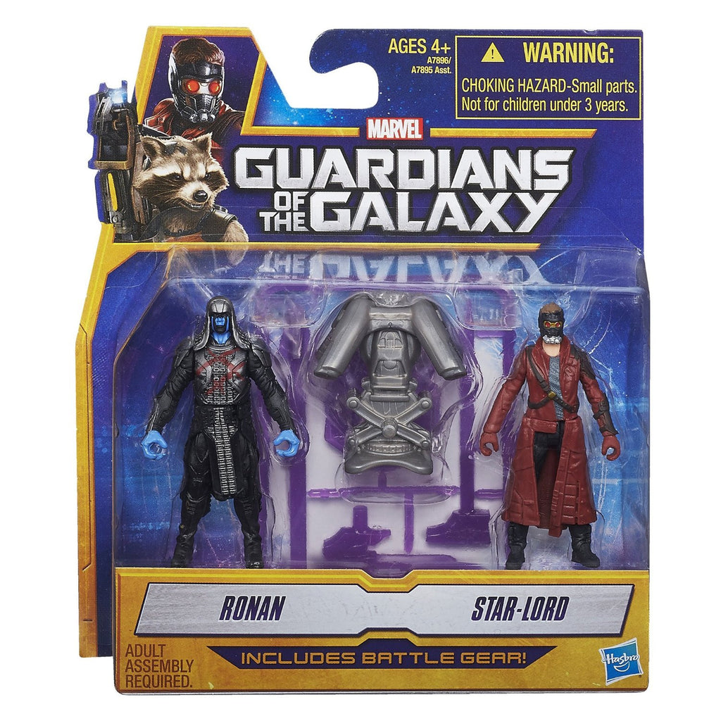 Marvel Guardians of The Galaxy Star-Lord and Ronan Figure (2-Pack)