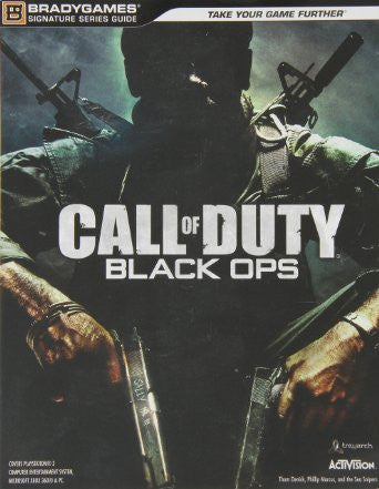 Call Of Duty Black Ops Sig Series
