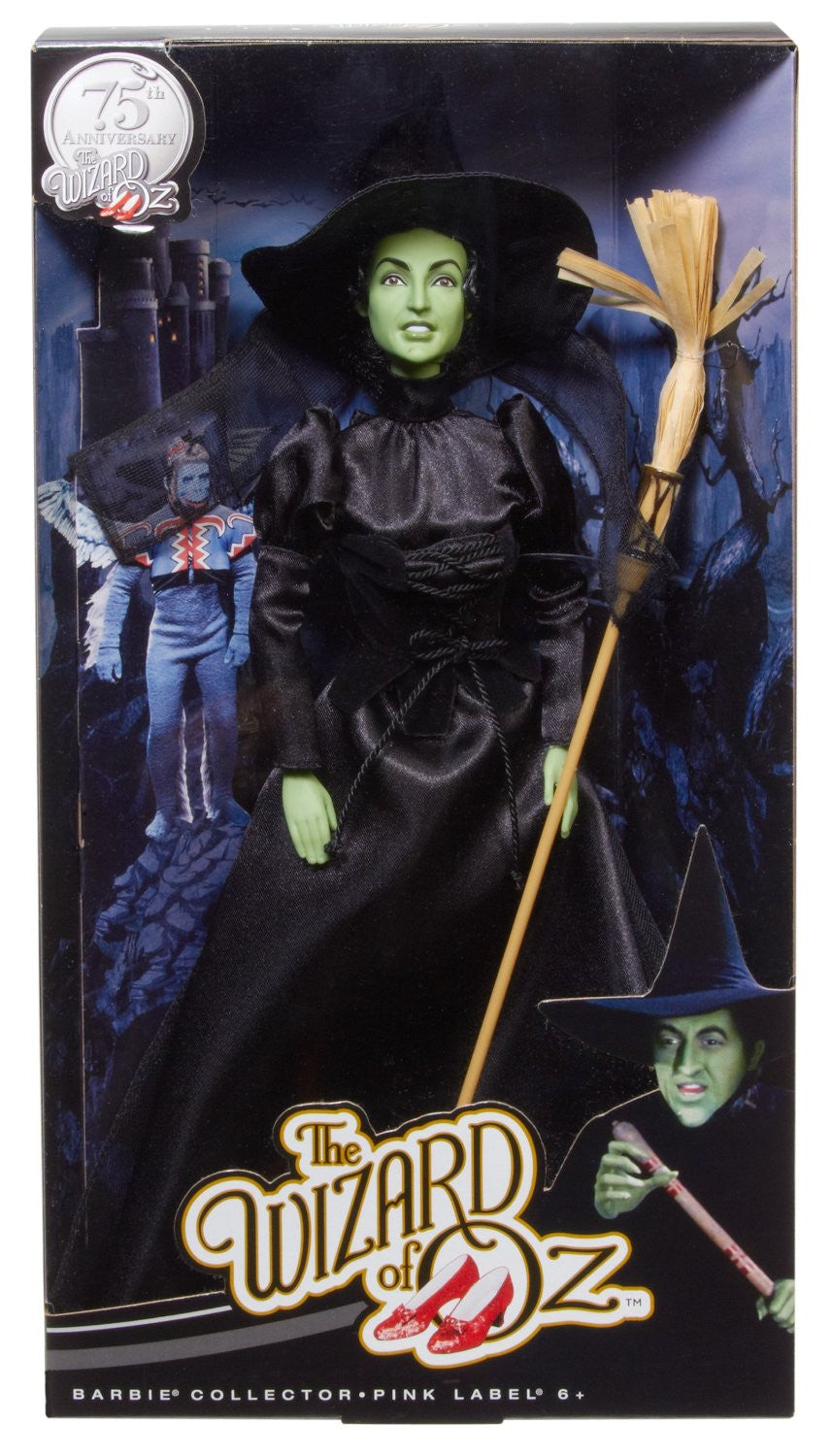 Barbie Collector Wizard of Oz Wicked Witch of The West Doll