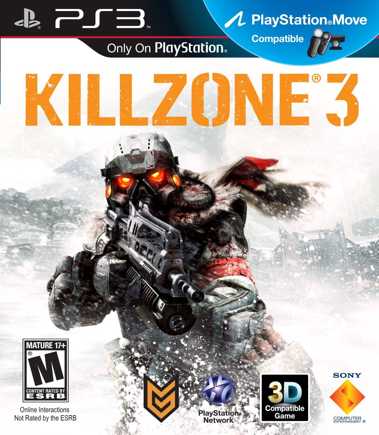 Killzone 3: Helghast Edition  condition of box is in bad shape