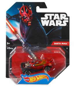 Hot Wheels Star Wars Darth Maul Character Car
