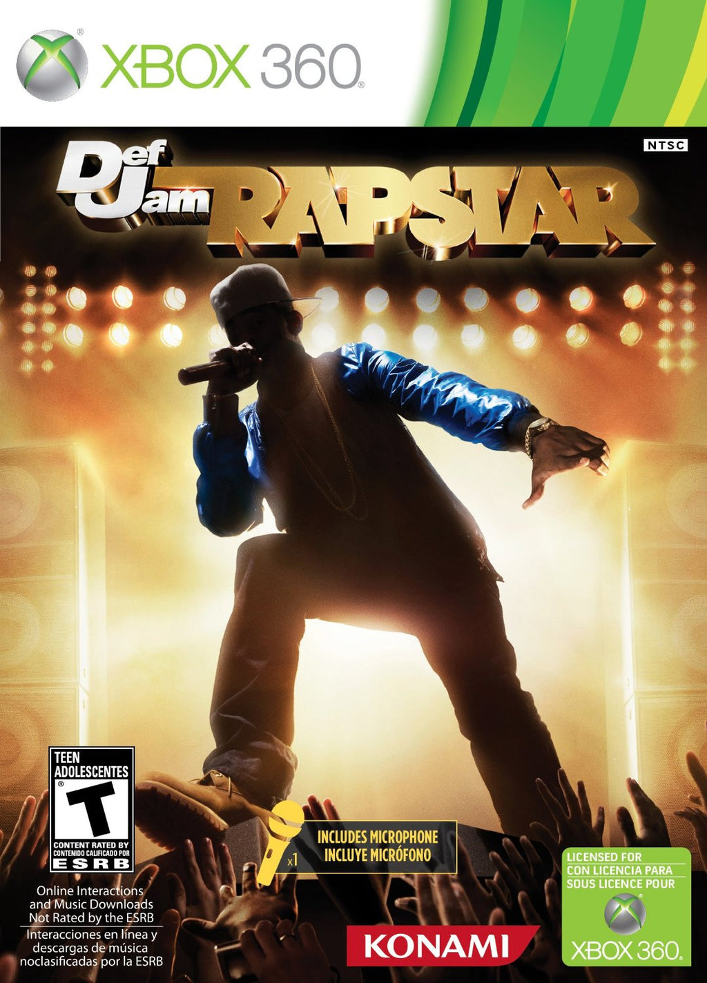 Def Jam Rapstar Bundle -Xbox 360