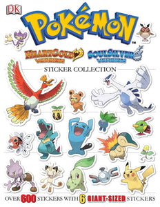 Pokémon Heartgold/Soulsilver  Sticker collection