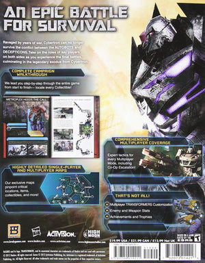 Transformers: Fall of Cybertron Official Strategy Guide