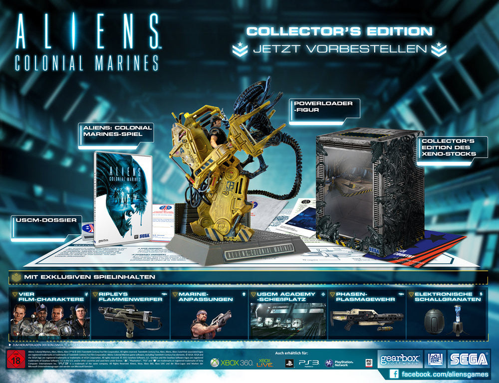 Aliens Colonial Marines Collector's Edition - Playstation 3