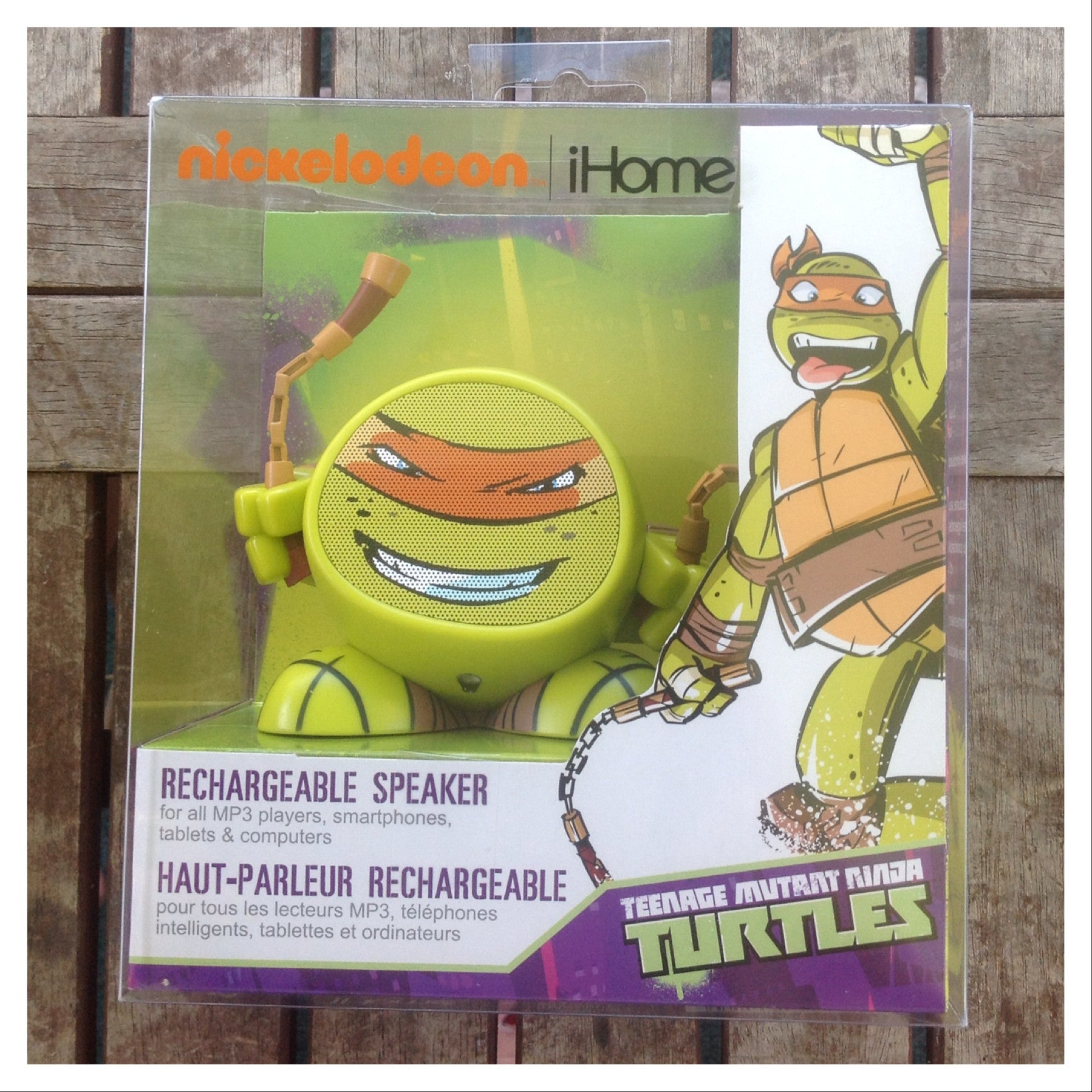 Teenage Mutant Ninja Rechargeable Speaker - For all MP3 Players, Smartphones, Tablets & pc