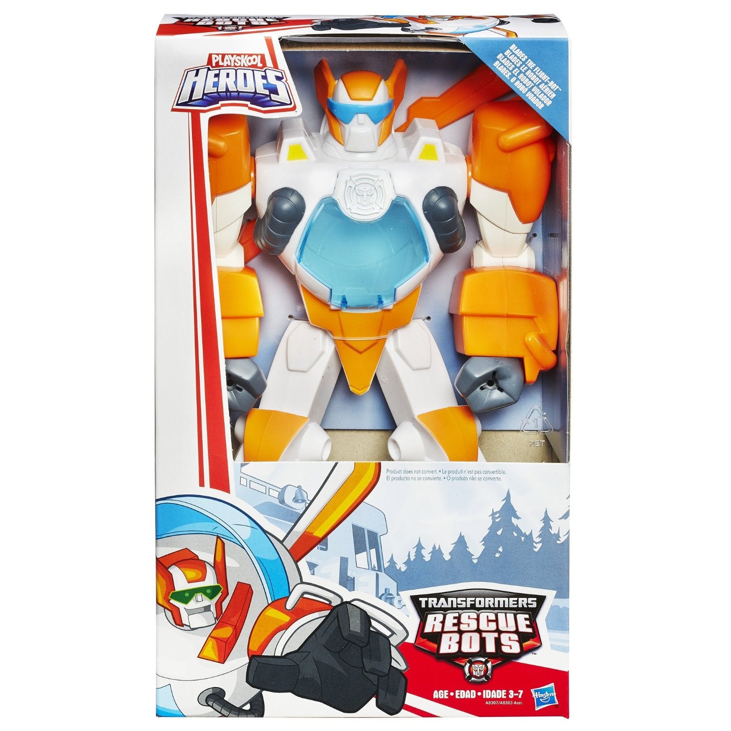 Playskool Transformers Rescue Bots Blades the Flight-Bot Figure