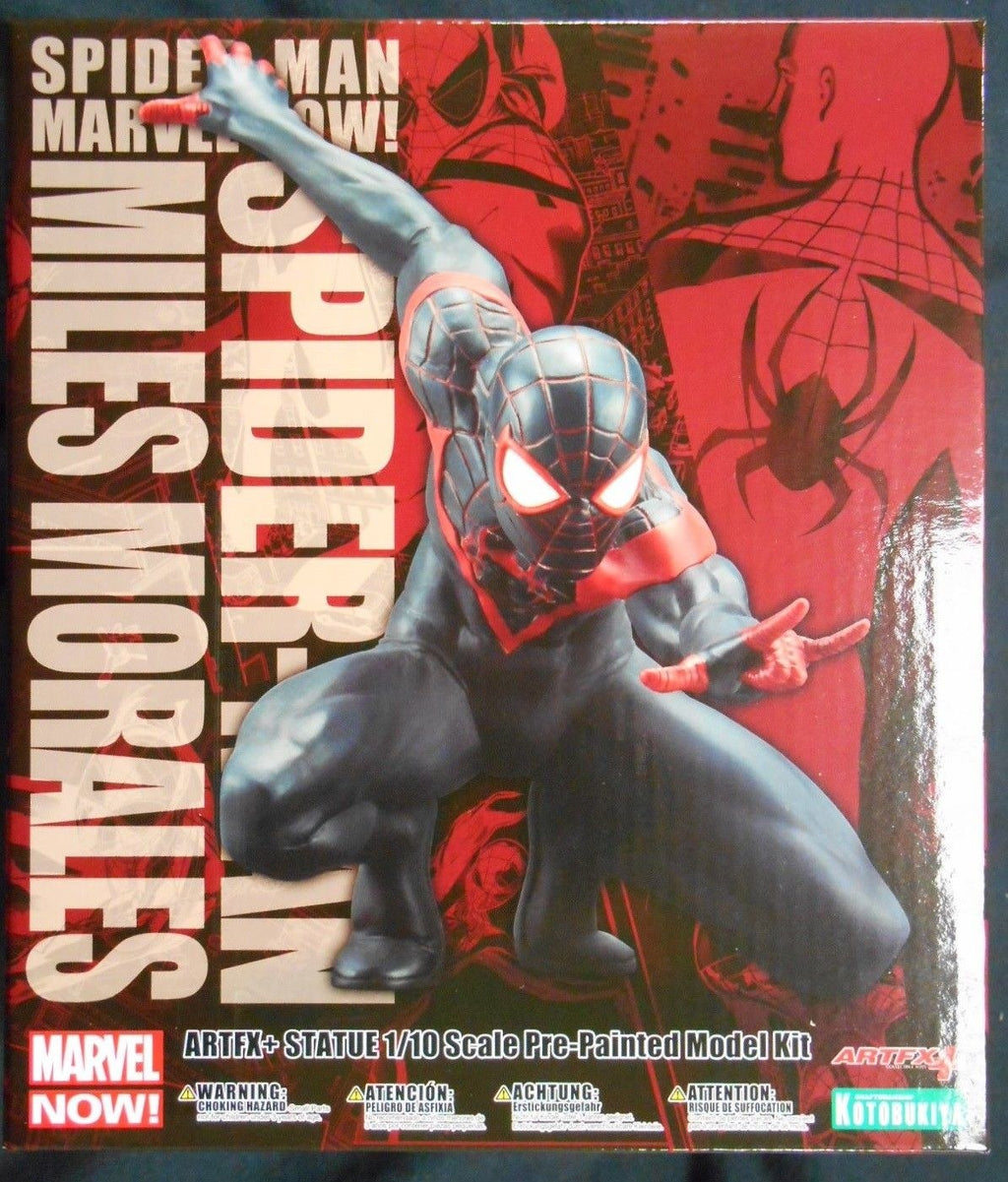 Kotobukiya - Figurine Spider-man - The Amazing Spider-man (Miles Moreles) Marvel Now Artfx