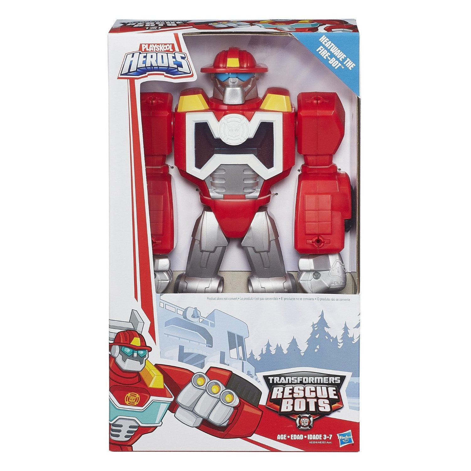 Playskool Transformers Rescue Bots Heatwave the Fire-Bot Figure