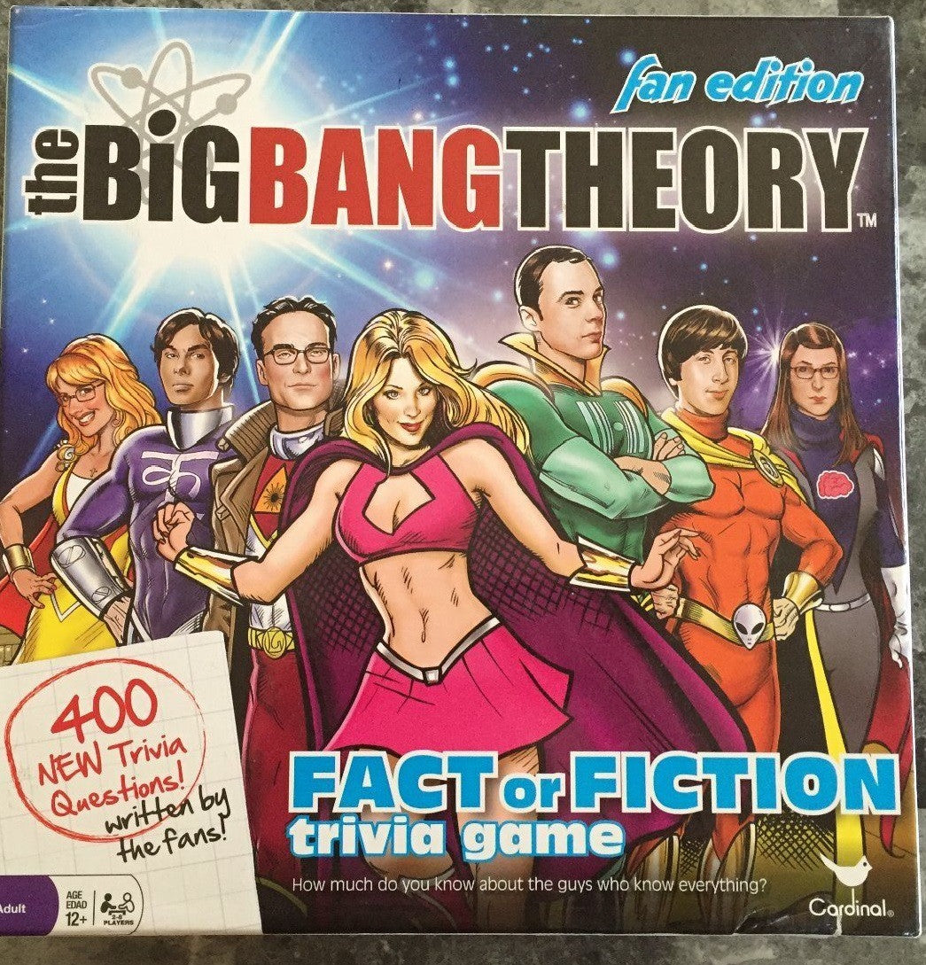 the big bang theory fact or fiction trivia game